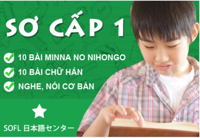 Lớp học tiếng Nhật sơ cấp 1 - tháng 8 năm 2016